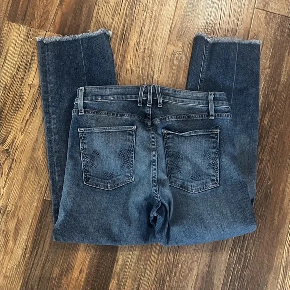 MCGUIRE DENIM JEANS women's 29 raw hem gold button fly - Picture 7 of 7